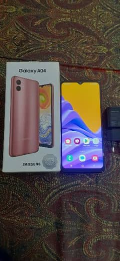 Samsung Galaxy A04 4/64 in warranty with Box Charger