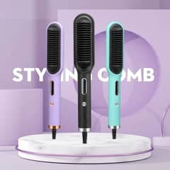 HAIR STRAIGHTENER AND COMB