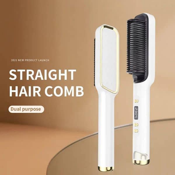 HAIR STRAIGHTENER AND COMB 1