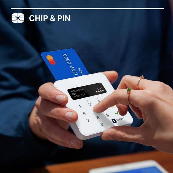 SumUp Air  card reader machine credit and debit card reader 4