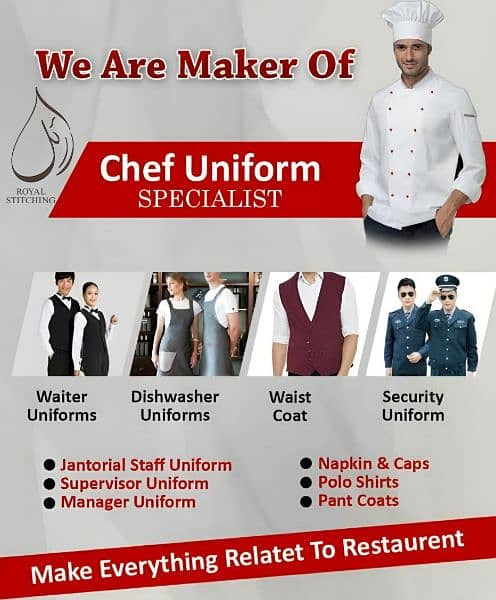 Uniform,SecurityGuard,Waiter,Dishwasher,waist Coat, everything 0