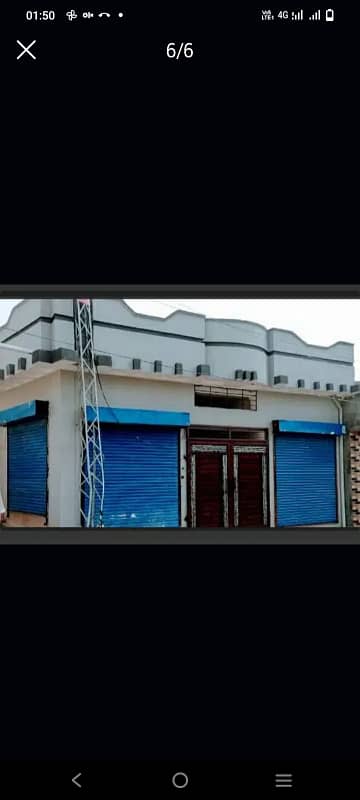 Beauty fully house for sale with 2 shops mini commercial 0