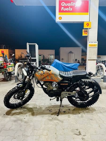 Honda Deluxe 125 converted into cafe racer 3