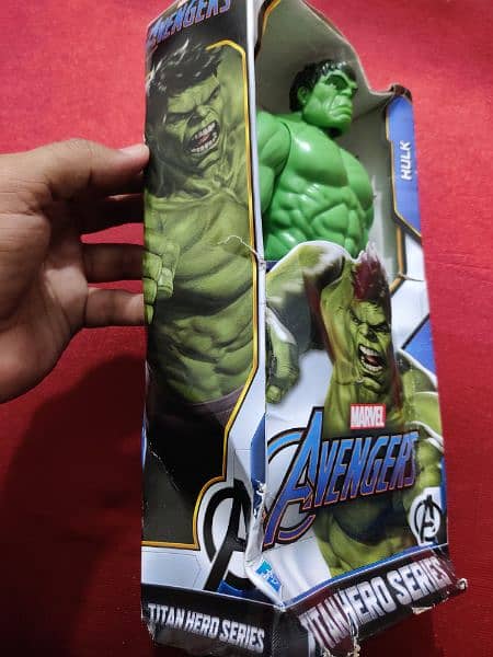 Marvel Avengers Hulk Titan series. Original by Hasbro. 2
