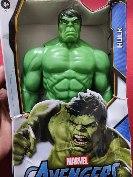 Marvel Avengers Hulk Titan series. Original by Hasbro. 8