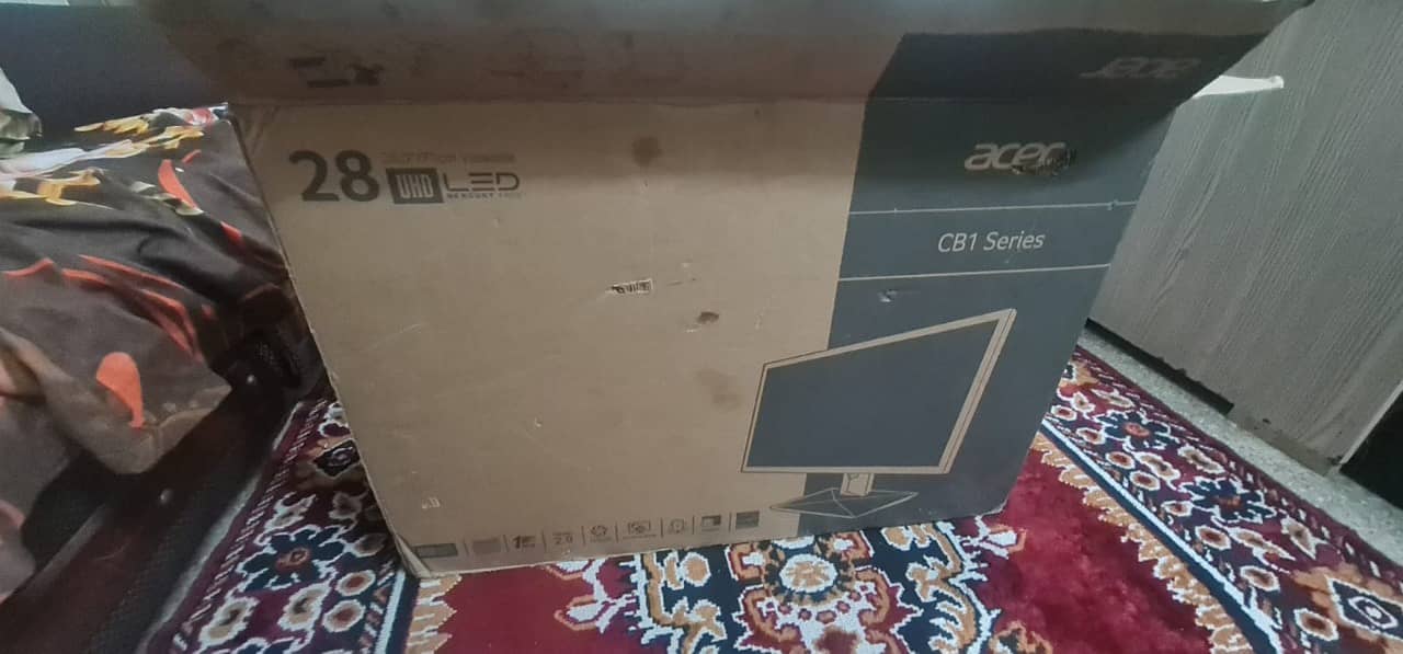 acer 4k led acer cb281hk   with box 5