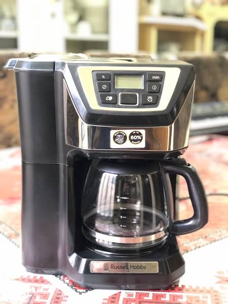 Russell Hobbs Victory Grind and Brew imported Coffee Maker 22000 0