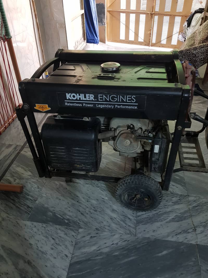 Kohler powerator gasoline generator pk 7000 4