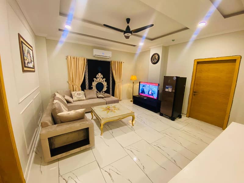 1bed room furnished in height 4 phase3 bahria town rwp 2