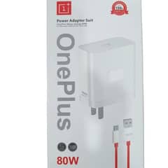 80W OnePlus Warp Charging Adapter With Cable - Power Adapter Suit