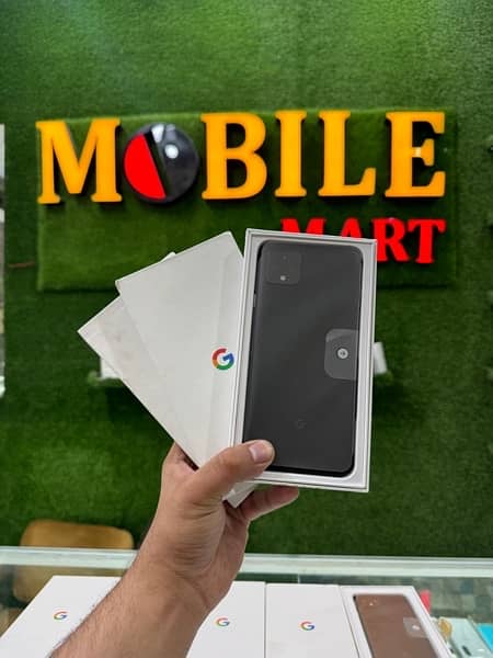Google Pixel 4 |4XL Box pack |4A5G official PTA Approved Mobile phones 0