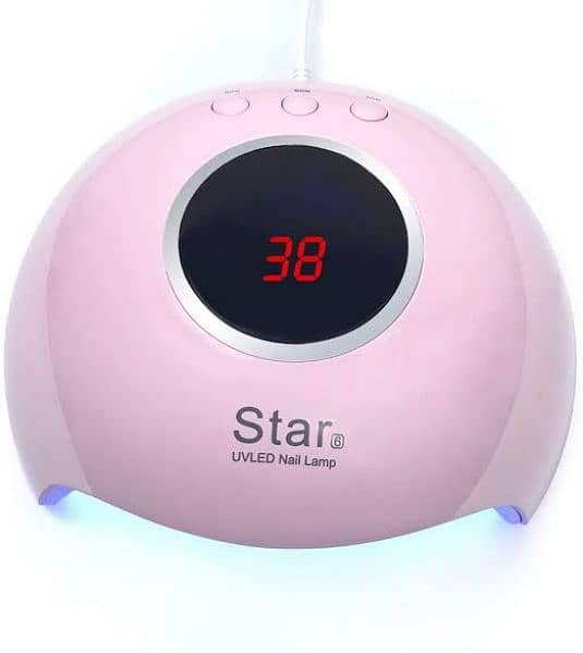 Star 6 UV Lamp Nail Dryer Pro UV LED Gel Nail Lamp Fast 0