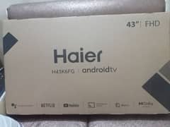 HAIER 43" LED ANDROID