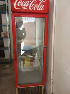 Coca-Cola fridge for sale.