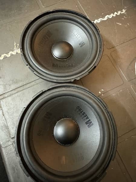 German Maestro CS 4008 4inch Mid Bass speakers (100 mm) 1