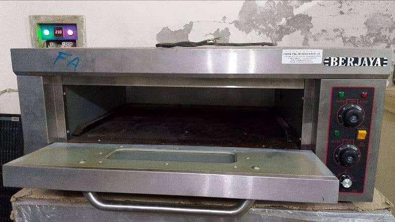 pizza oven electric made in Singapore use 2 large pizza capacity fryer 1
