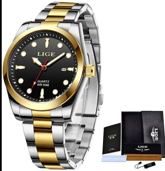 Premium Quality Quartz watches full calendar with box 12