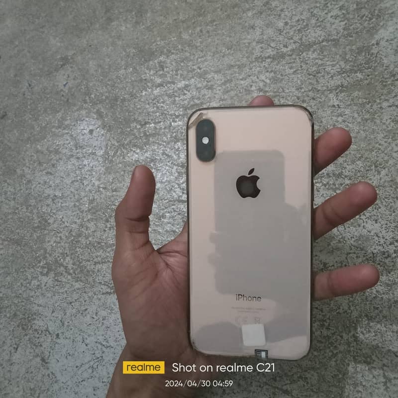 iPhone XS Gold 256gb PTA Approved 0
