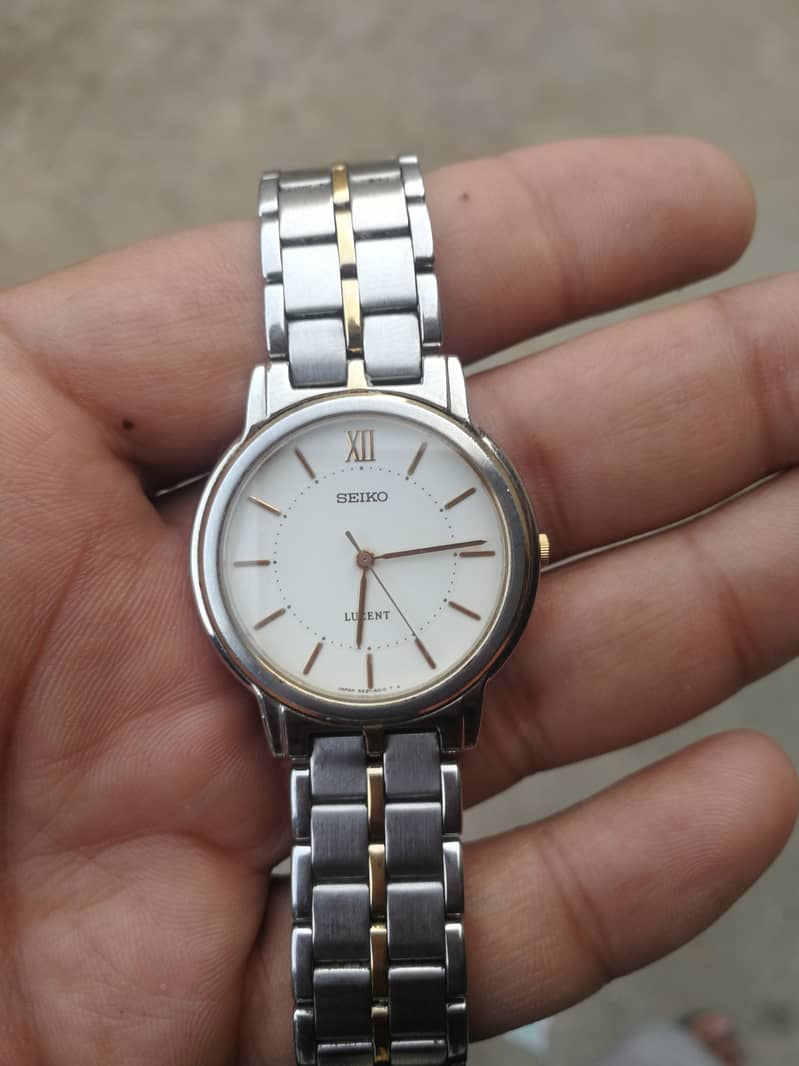 Seiko quartz watch for sale 0