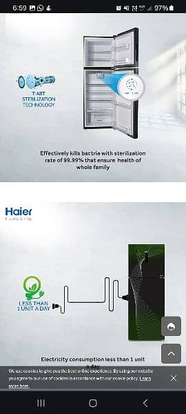 Haier inverter technology refrigerator just 6 months use 5