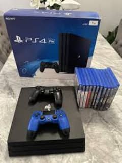game PS4 pro 1 TB complete box sell 10/10