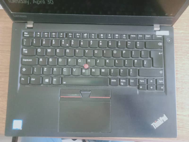 Laptop - Lenovo T470s - Core i5 - 6th generation - 8gb RAM - 256gb SSd 1