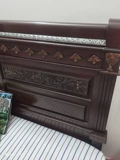 Gujrat made pure wooden bedroom setting for sale