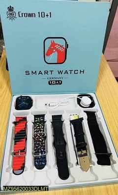 smart watch  with many braclets