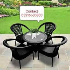 outdoor garden furniture Rattan Furniture uPVC chair park benches