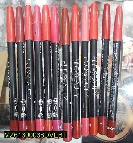 Smudge Proof Lip Pencil pack of 12 1
