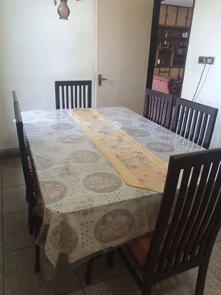 Dinning table with 6 seats 1