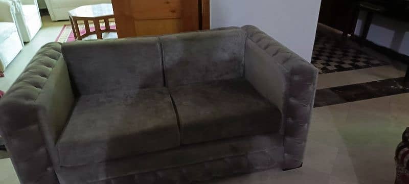 5 seater sofa set like brand new 0