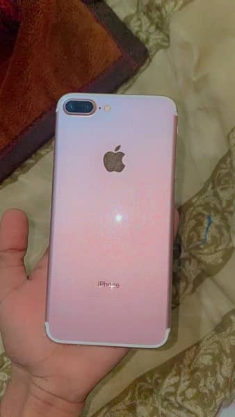 iphone 7 plus PTA approved 32 gb Pink rose 0-3-1-1-2-2-3-7-7-0-1 0