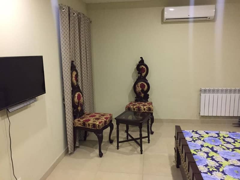 Bahria Height -6 Luxury Fully Furnished 1 Bedroom Apartment Available For Rent In Umer Block Bahria Town Phase 8 Rawalpindi Islamabad 7