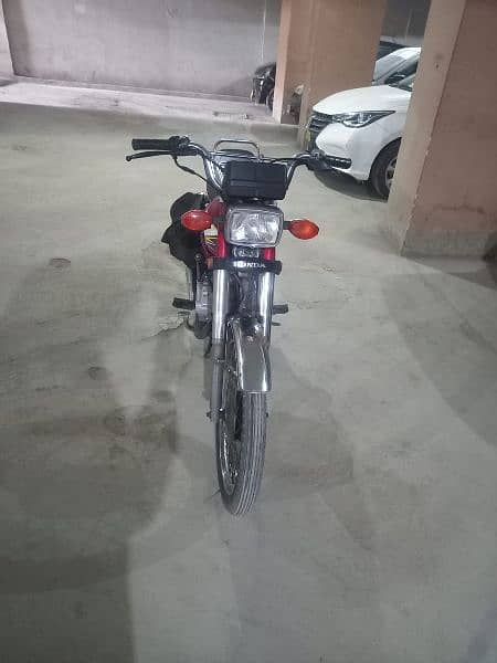 Honda CG 125 Karachi Number 0