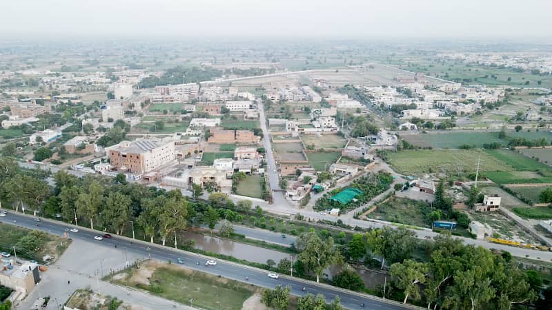 5 Marla Residential Plot For Sale In Canal Villas, Canal Road Faisalabad 8