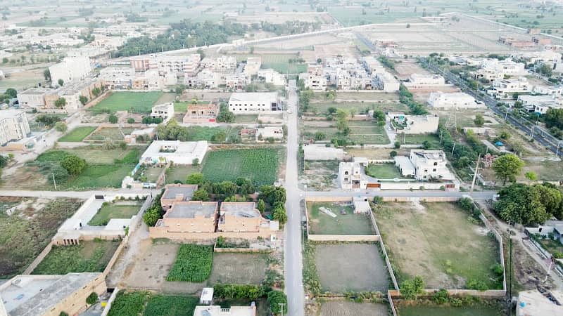 5 Marla Residential Plot For Sale In Canal Villas, Canal Road Faisalabad 9