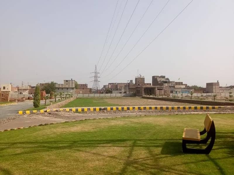 10 Marla Residential Plot For Sale In AL-HAQ HOMES Samundri Road Faisalabad 2
