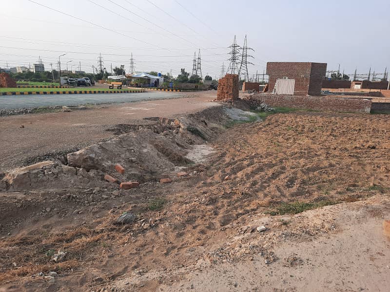 10 Marla Residential Plot For Sale In AL-HAQ HOMES Samundri Road Faisalabad 5