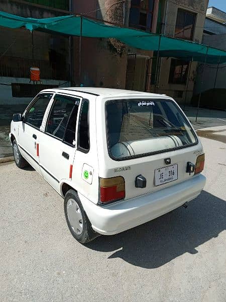 Suzuki mehran 2005 Islamabad number company fitted cng 4