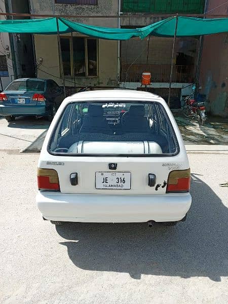 Suzuki mehran 2005 Islamabad number company fitted cng 5
