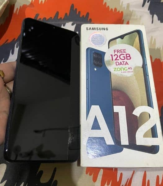 Samsung Galaxy A12 128gb with box and accessories 5