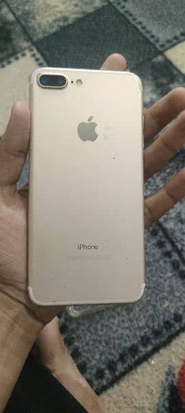 iphone 7 plus gold color batry change health 100 fingerprint ok 0