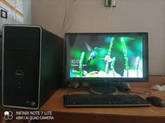 dell core to duo inspiron & 24 inch LCD LG