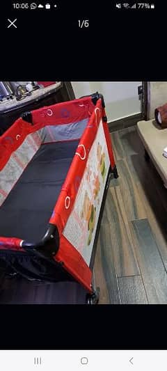 Play yard (alongwith box) in immaculate condition