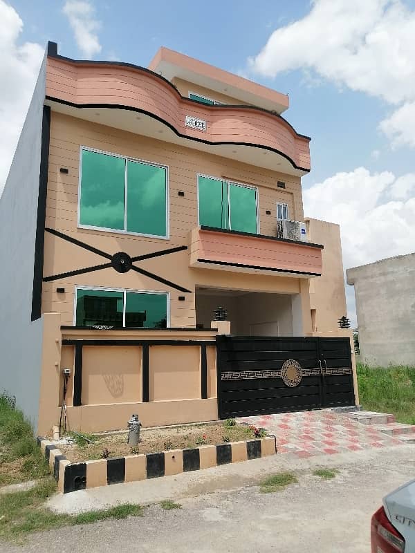 5 Marla Beautiful Brand New House Available For Sale Airline Avenue Islamabad. 0