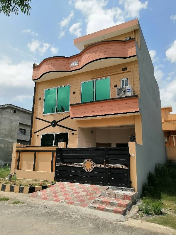 5 Marla Beautiful Brand New House Available For Sale Airline Avenue Islamabad. 1