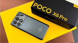 XIAOMI POCO X6 PRO 5G (12/512) BLACK / COMPLETE BOX //03-MONTHS USED /