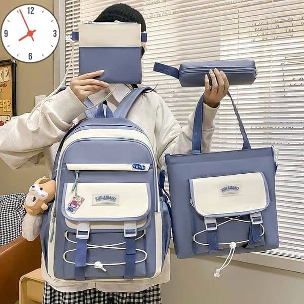 Imported Backpack
4 Pcs Light Weight Imported Bag Set 2