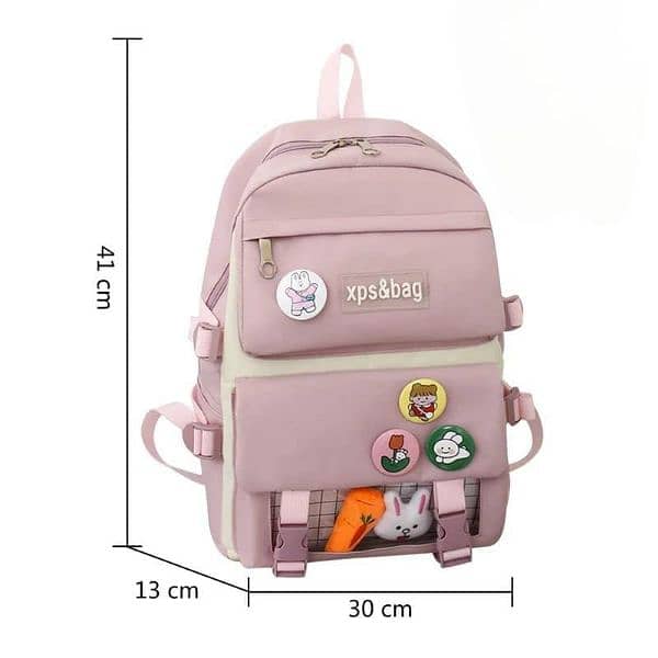 Imported Backpack
4 Pcs Light Weight Imported Bag Set 3